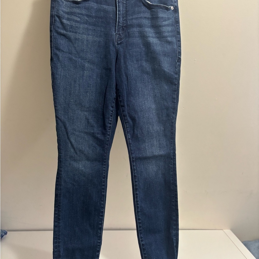 Good American Dark Blue Skinny Jeans